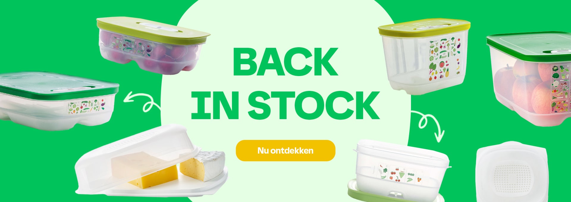 Tupperware - back in stock