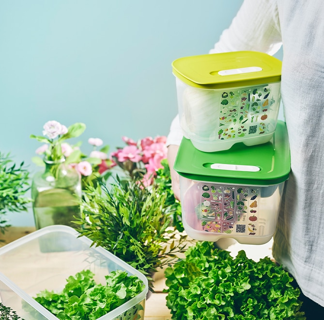 Tupperware Vers houden